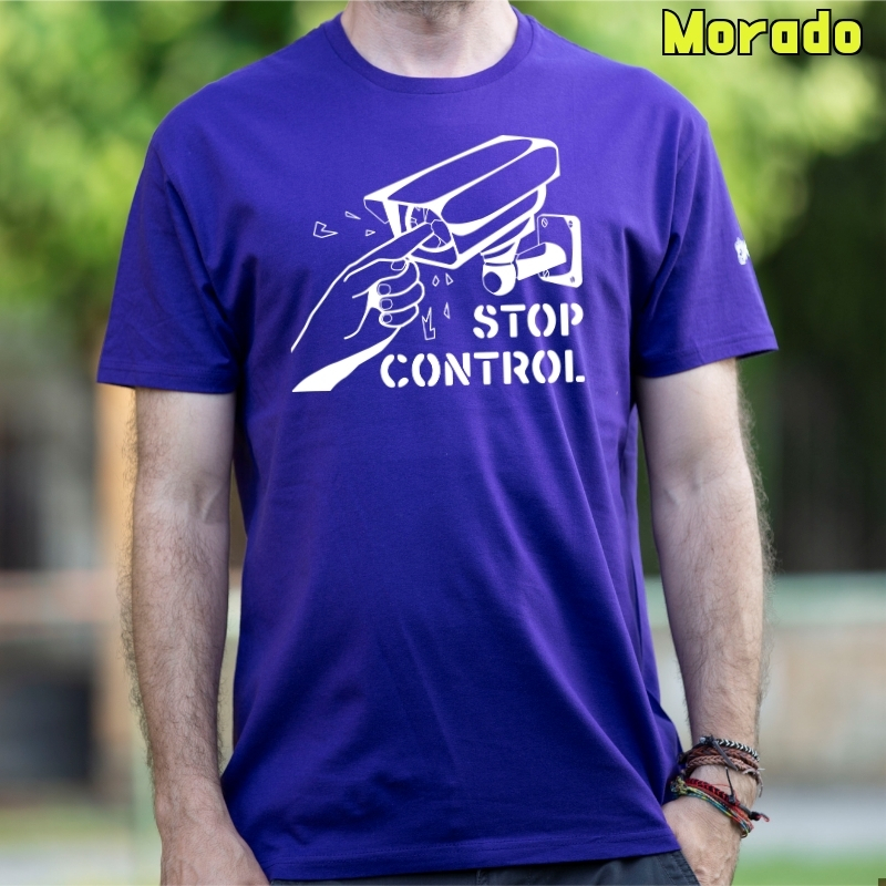 Camiseta Hombre Manga Corta - Stop Control