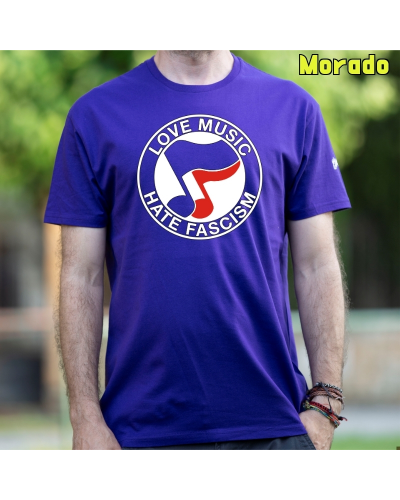 Camiseta Hombre Manga Corta - Ama La Musica