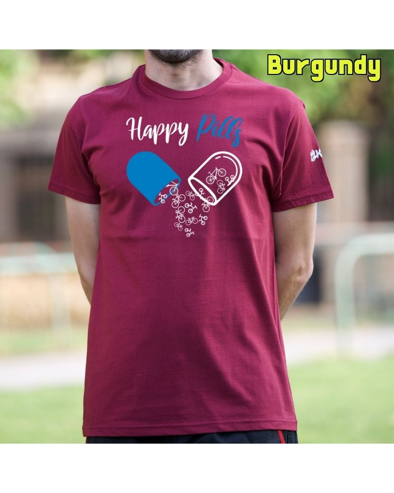 Camiseta Hombre Manga Corta - HAPPY PILLS