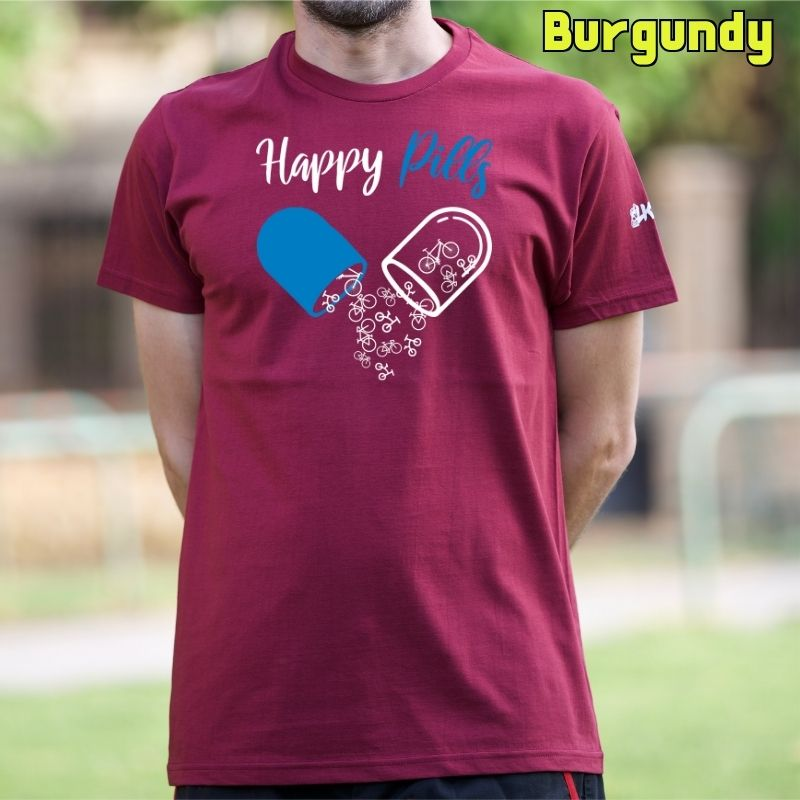 Camiseta Hombre Manga Corta - Happy Pills