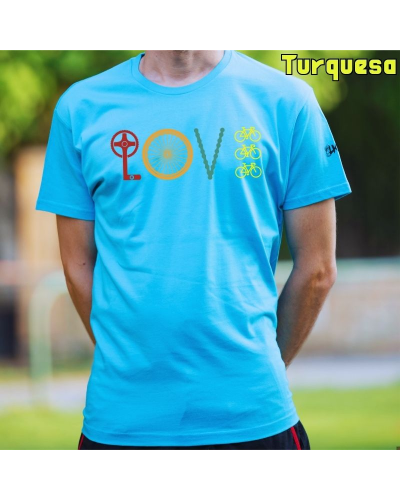 Camiseta Hombre Manga Corta - LOVE