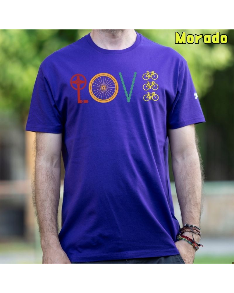 Camiseta Hombre Manga Corta - Love