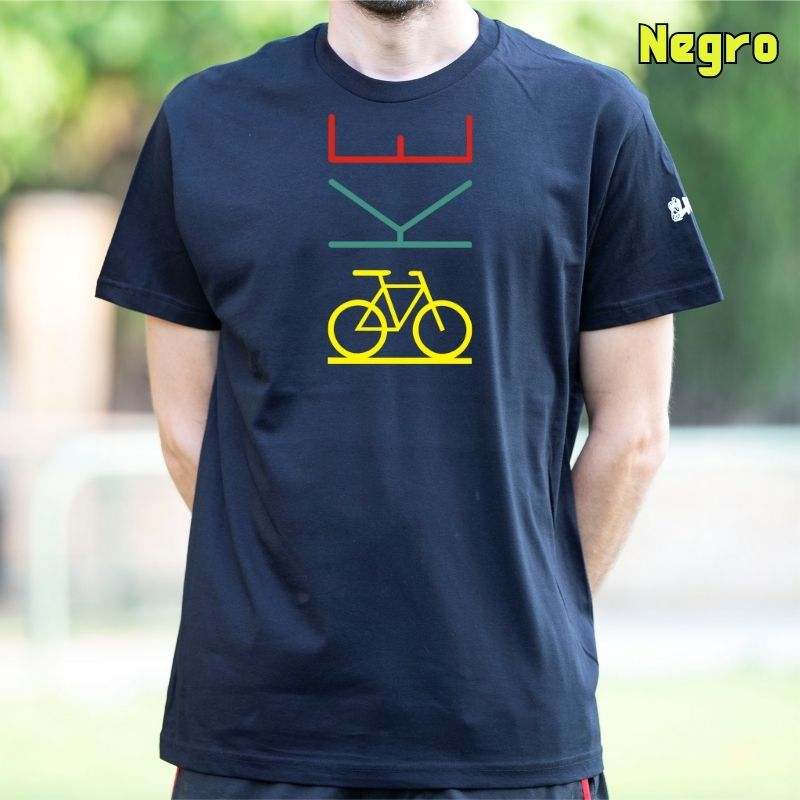 Bike - Camiseta Hombre Manga Corta