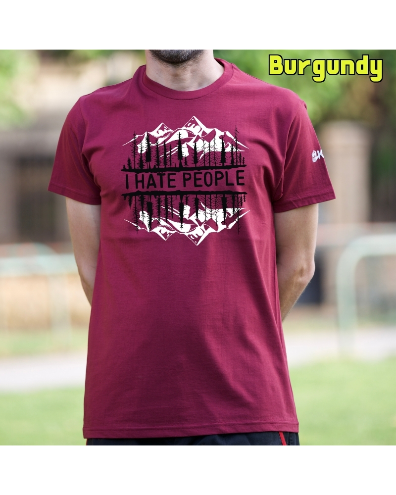 Camiseta Hombre Manga Corta - I Hate People