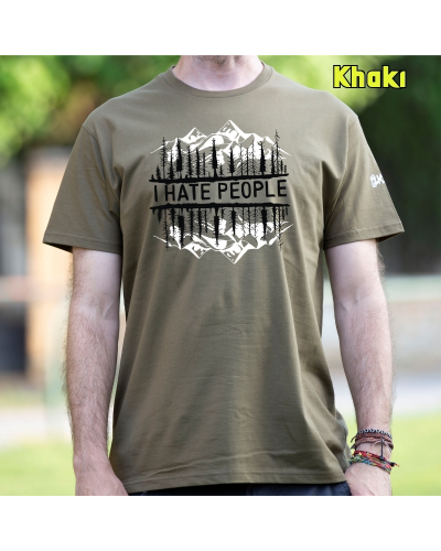 Camiseta Hombre Manga Corta - I Hate People