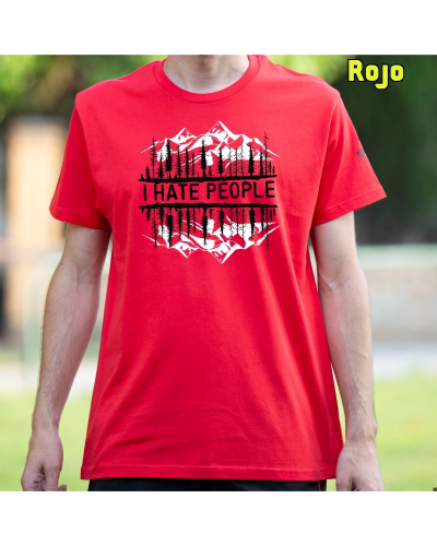 Camiseta Hombre Manga Corta - I Hate People