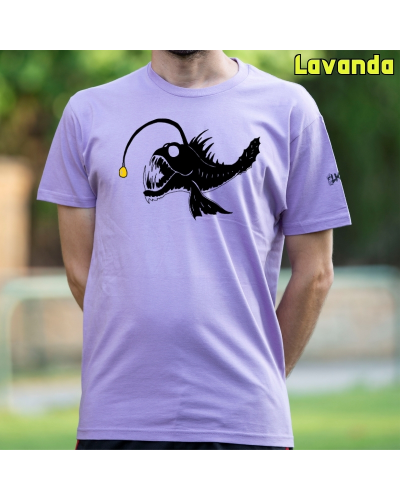 Camiseta Hombre Manga Corta - Pez Abisal