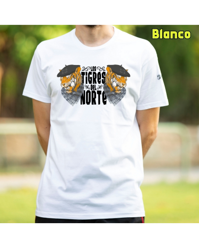 Camiseta Hombre Manga Corta - Los Tigres Del Norte