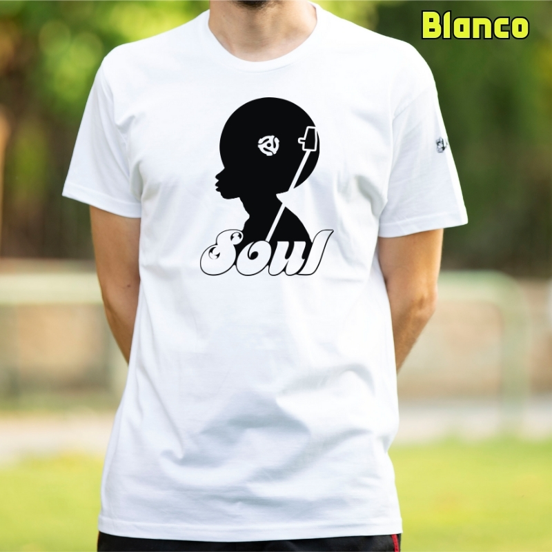 Camiseta Hombre Manga Corta - Soul Music