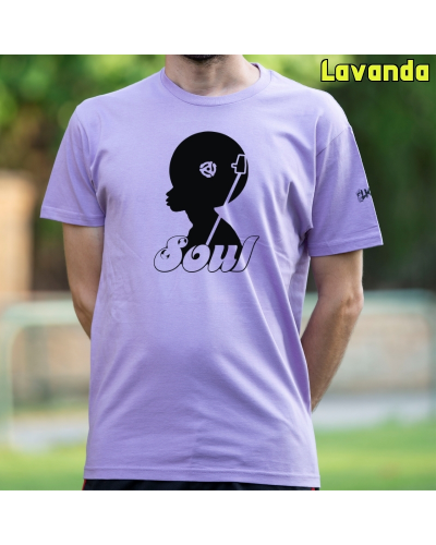 Camiseta Hombre Manga Corta - Soul Music