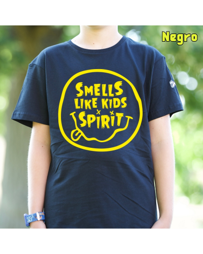 Camiseta niño SMELLS LIKE TEEN SPIRIT - manga corta