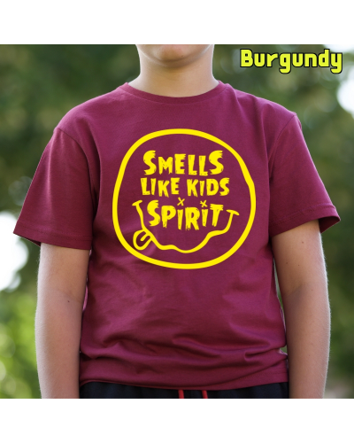 Camiseta niño SMELLS LIKE TEEN SPIRIT - manga corta