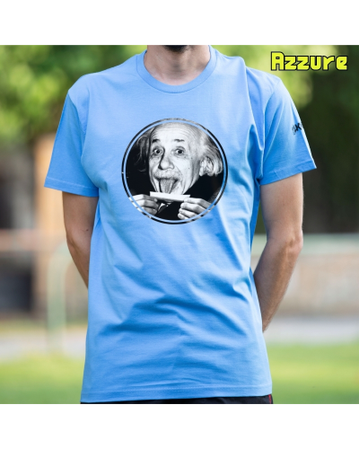 Camiseta Hombre Manga Corta - Einstein Porreta
