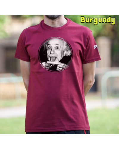 Camiseta Hombre Manga Corta - Einstein Porreta