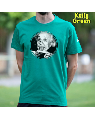 Camiseta Hombre Manga Corta - Einstein Porreta