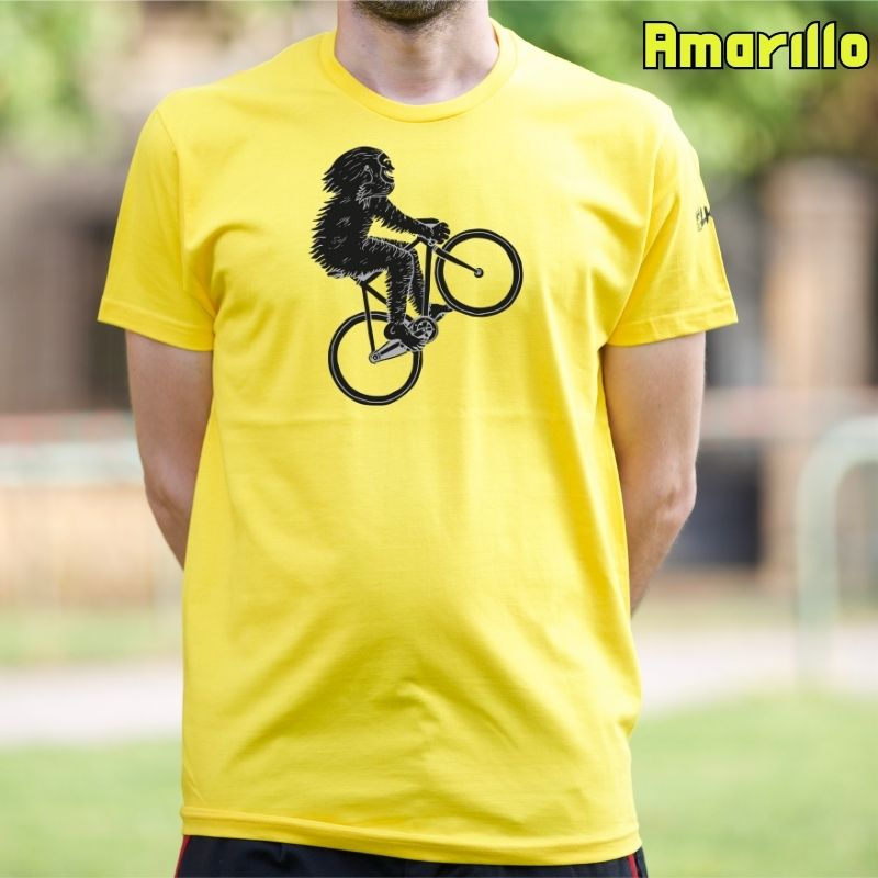 Camiseta Hombre Manga Corta - Yeti Bike