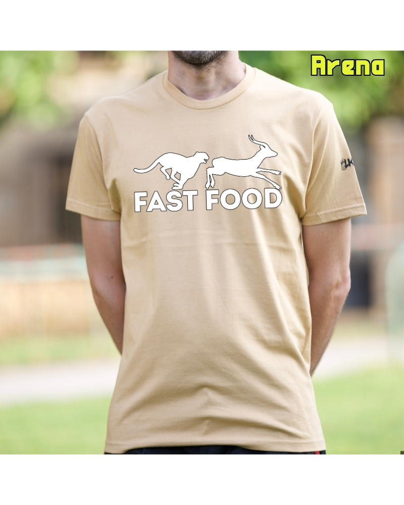 Camiseta Hombre Manga Corta - Fast Food