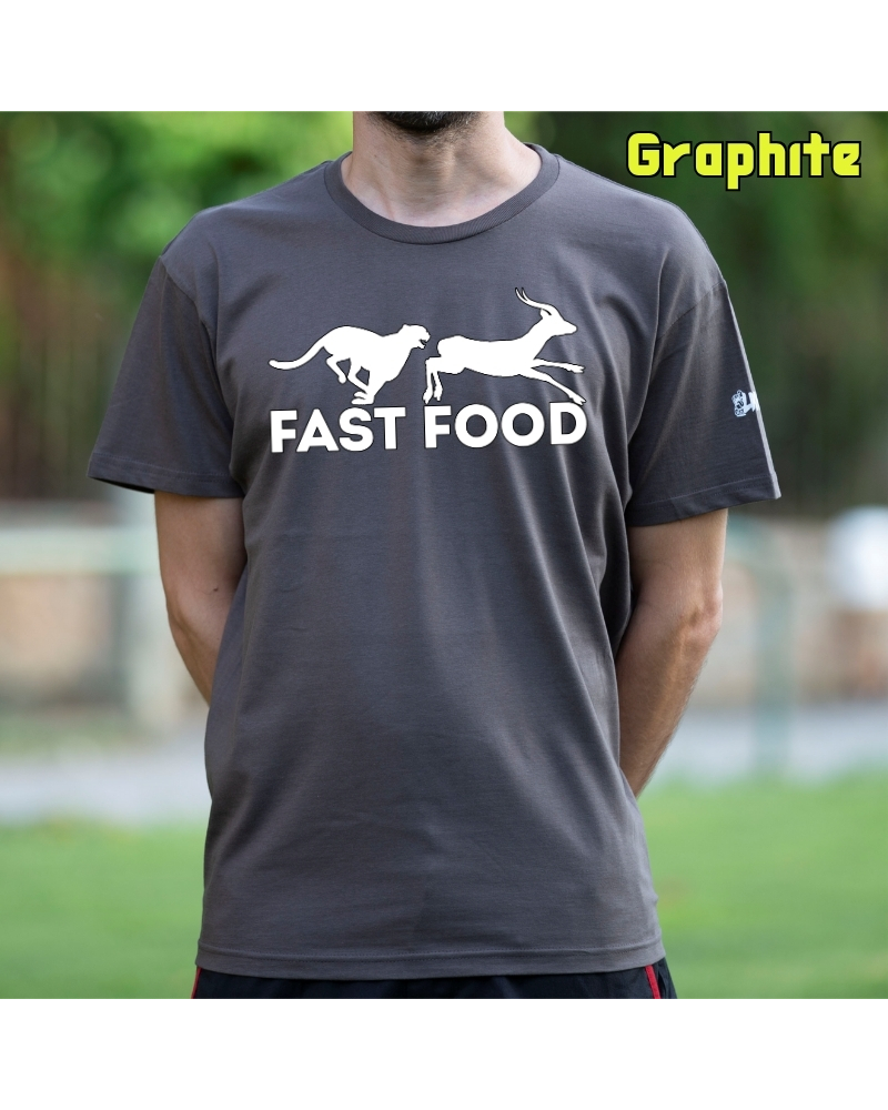 Camiseta Hombre Manga Corta - Fast Food