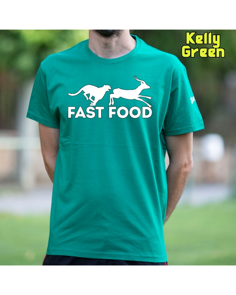 Camiseta Hombre Manga Corta - Fast Food