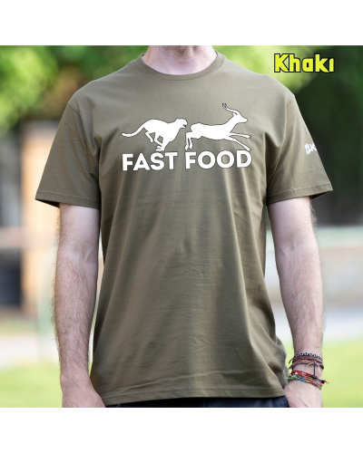 Camiseta Hombre Manga Corta - Fast Food