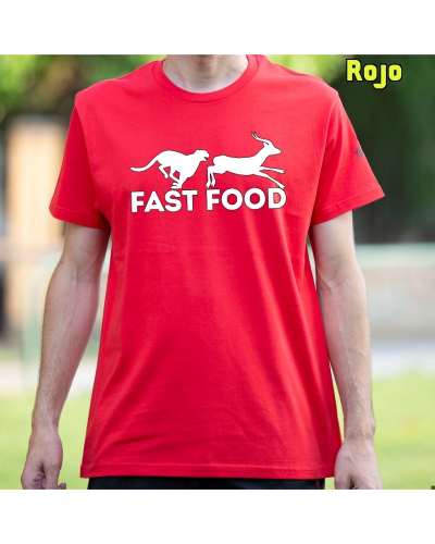Camiseta Hombre Manga Corta - Fast Food