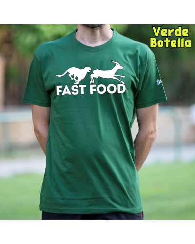 Camiseta Hombre Manga Corta - Fast Food