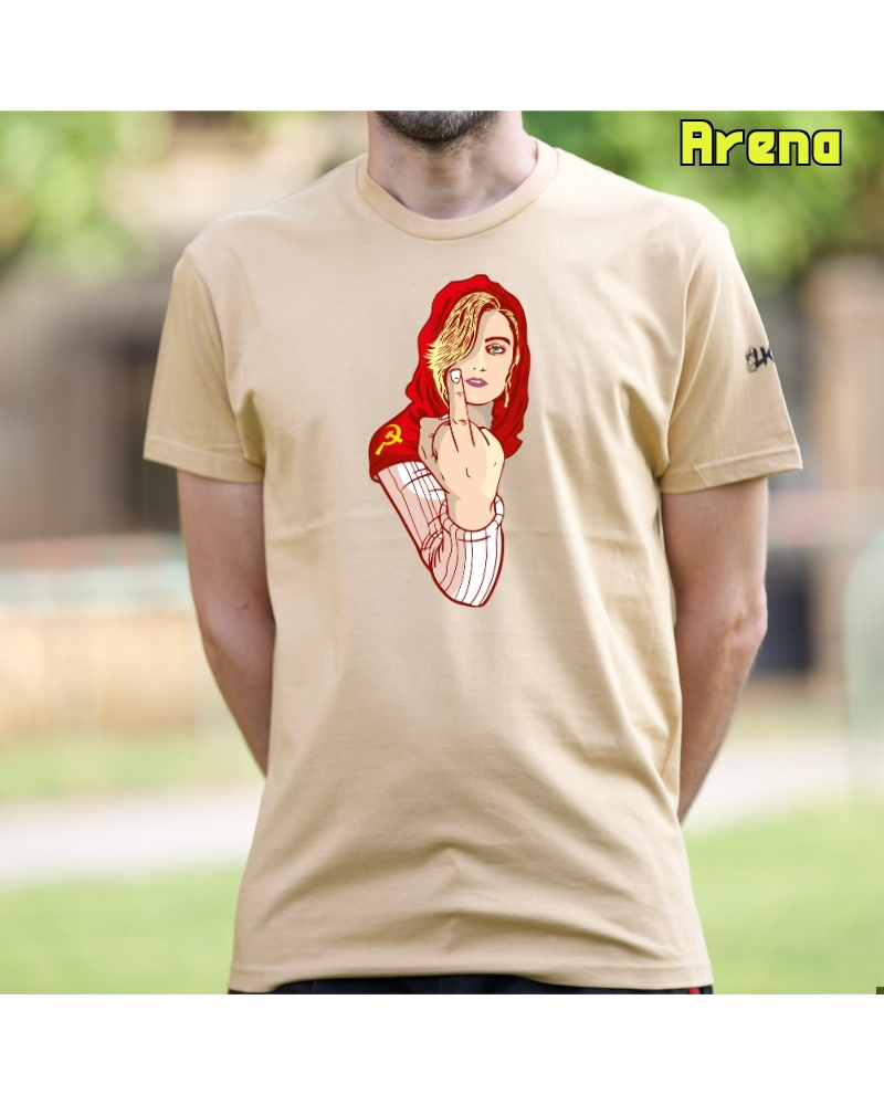 Camiseta Hombre Manga Corta - Kaperucita Red