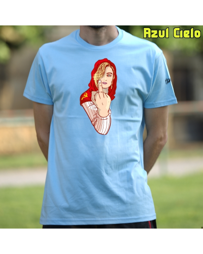 Camiseta Hombre Manga Corta - Kaperucita Red