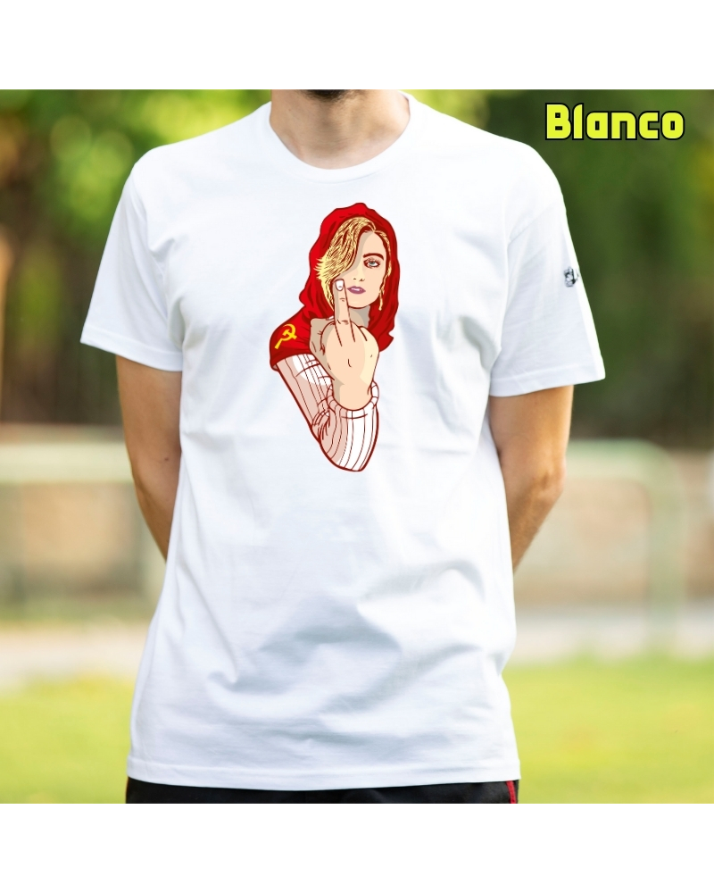 Camiseta Hombre Manga Corta - Kaperucita Red