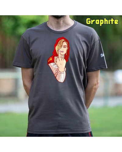 Camiseta Hombre Manga Corta - Kaperucita Red