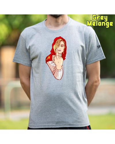 Camiseta Hombre Manga Corta - Kaperucita Red