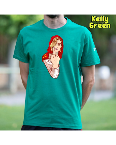 Camiseta Hombre Manga Corta - Kaperucita Red