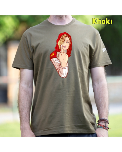 Camiseta Hombre Manga Corta - Kaperucita Red