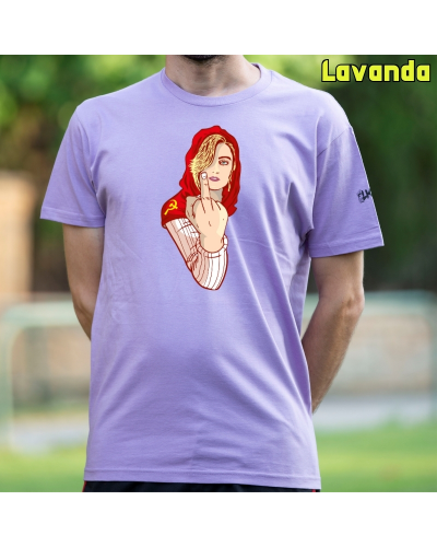 Camiseta Hombre Manga Corta - Kaperucita Red