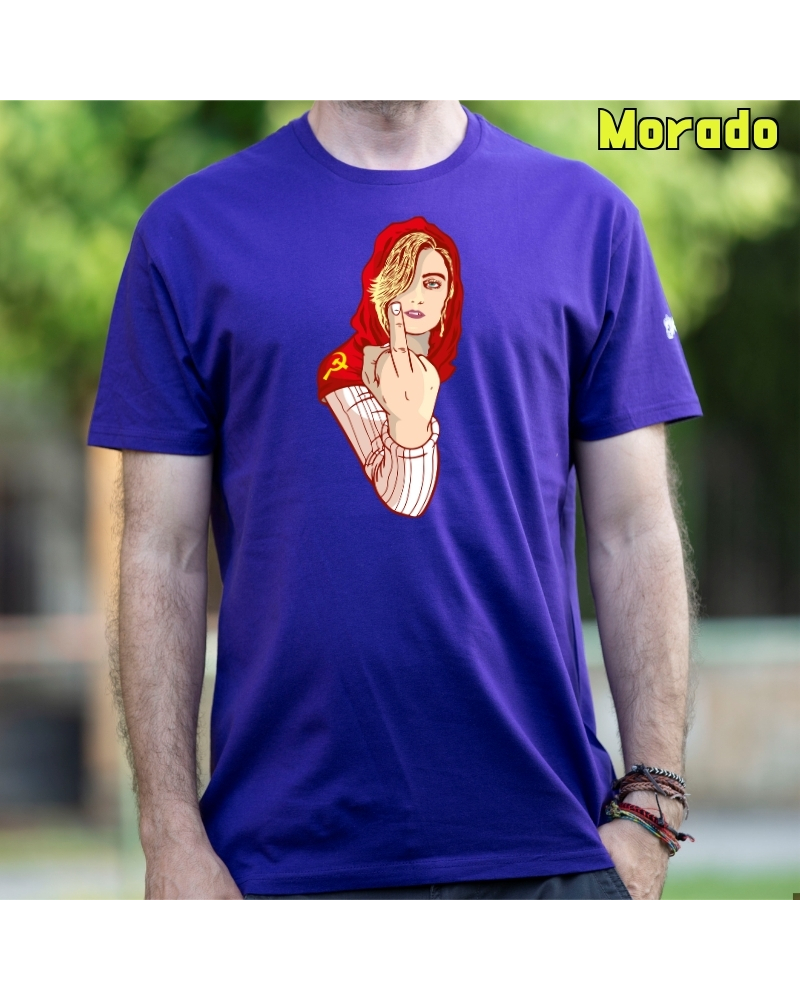Camiseta Hombre Manga Corta - Kaperucita Red