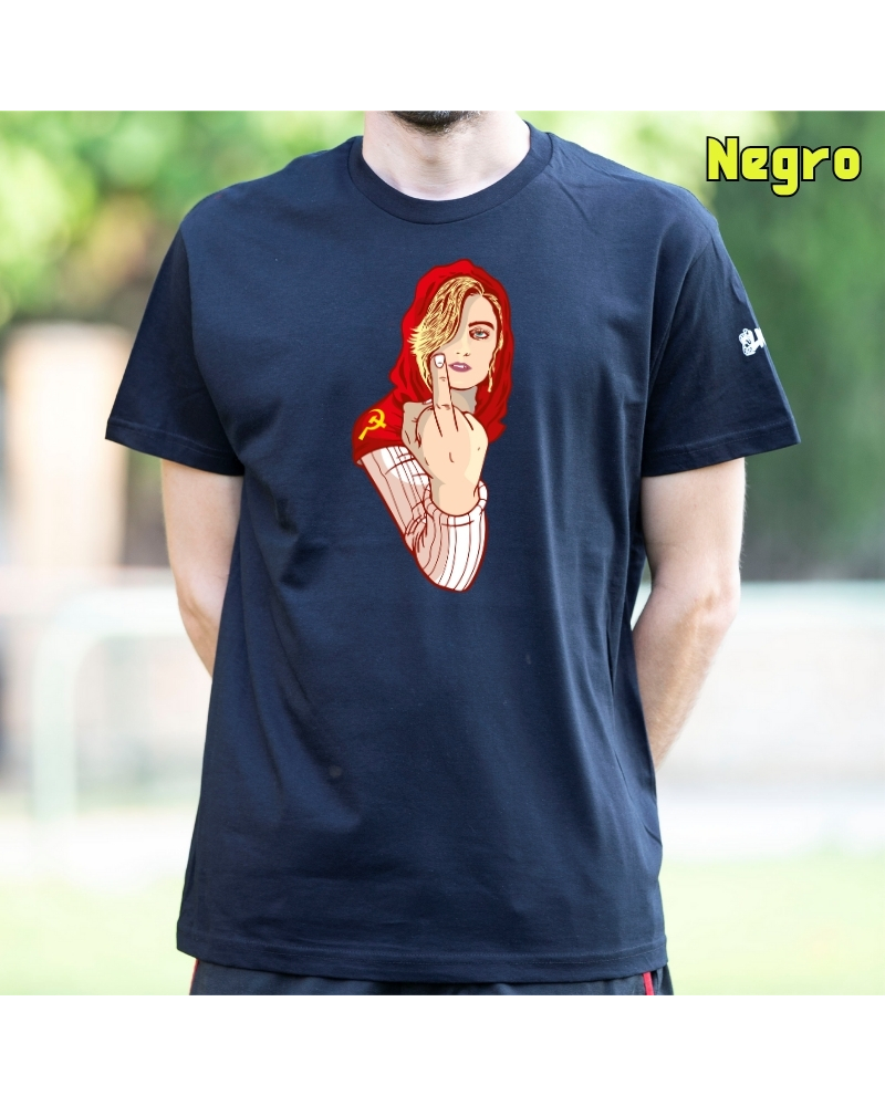 Camiseta Hombre Manga Corta - Kaperucita Red