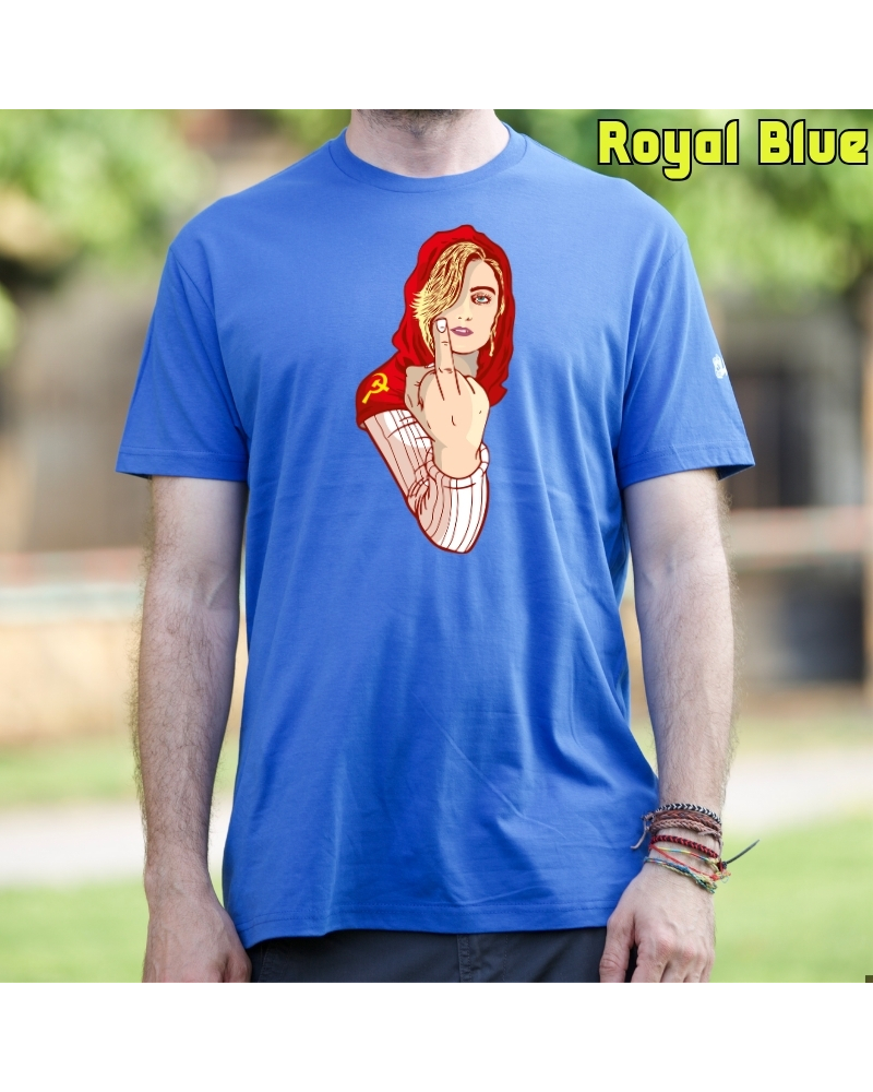 Camiseta Hombre Manga Corta - Kaperucita Red