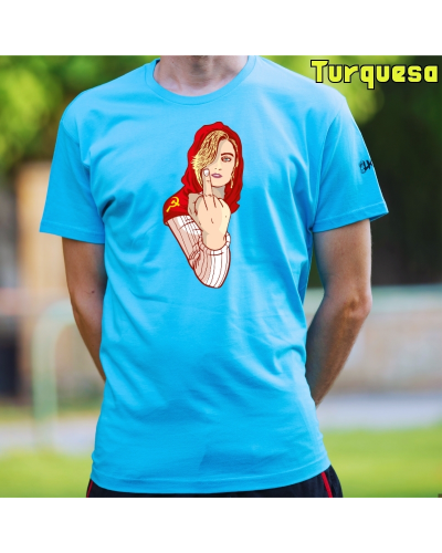 Camiseta Hombre Manga Corta - Kaperucita Red