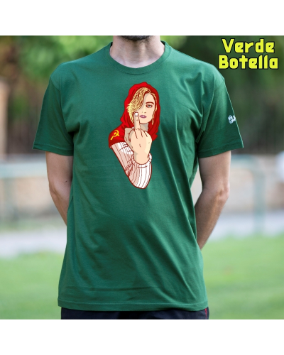 Camiseta Hombre Manga Corta - Kaperucita Red