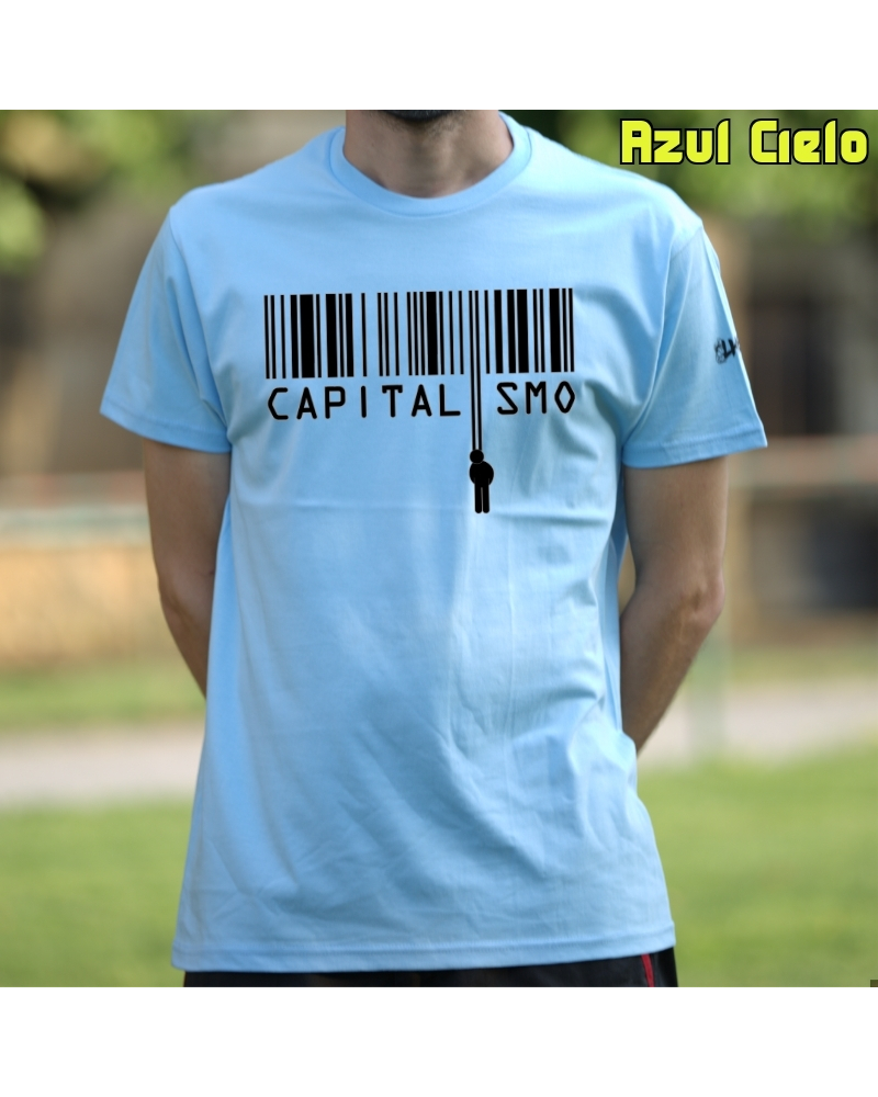 Camiseta Hombre Manga Corta - Capitalismo