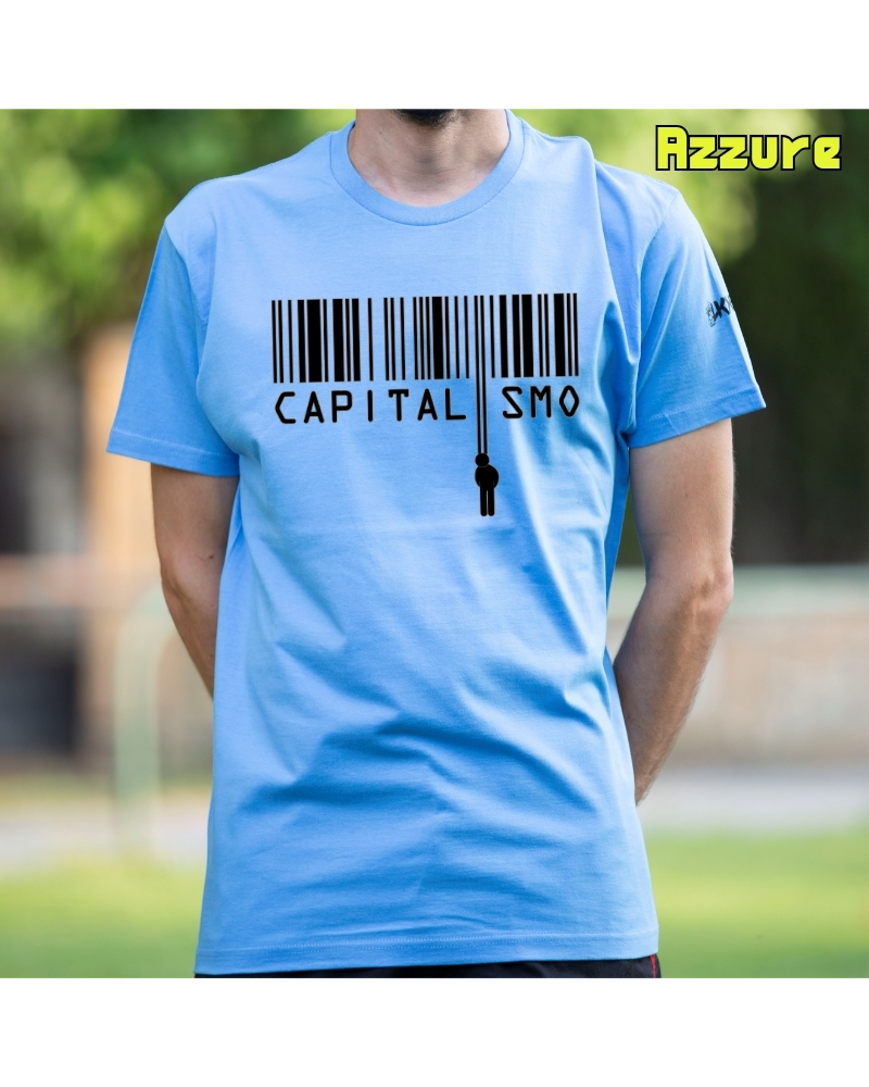 Camiseta Hombre Manga Corta - Capitalismo