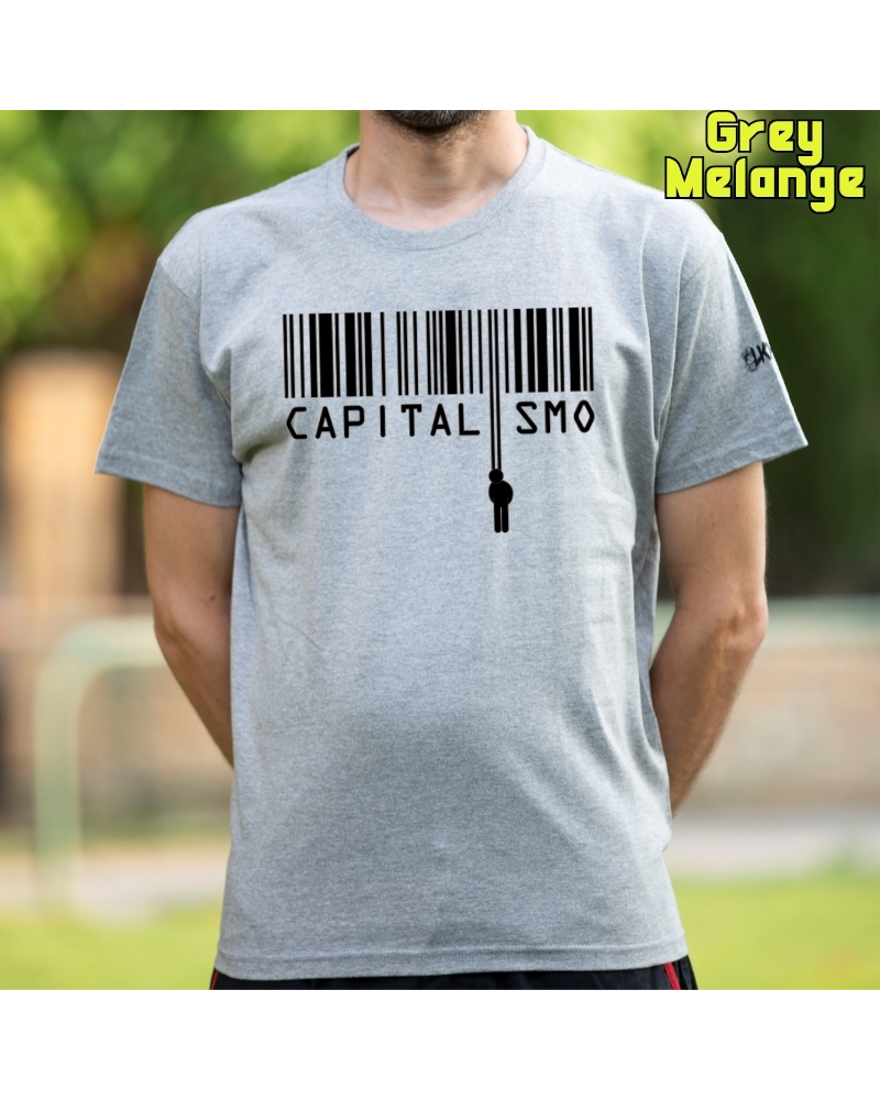 Camiseta Hombre Manga Corta - Capitalismo