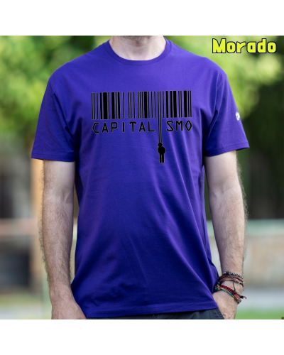 Camiseta Hombre Manga Corta - Capitalismo