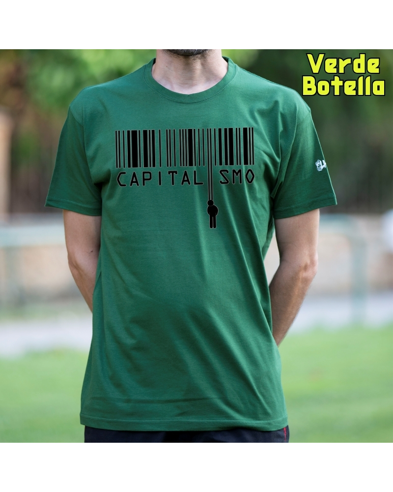 Camiseta Hombre Manga Corta - Capitalismo