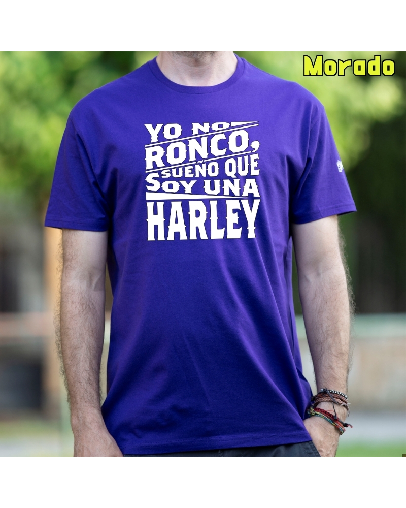 Camiseta Hombre Manga Corta - Yo No Ronco