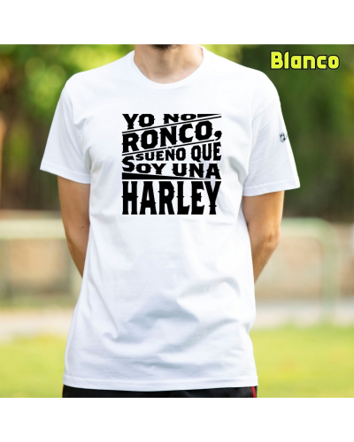 Camiseta Hombre Manga Corta - Yo No Ronco