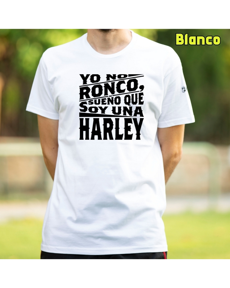 Camiseta Hombre Manga Corta - Yo No Ronco