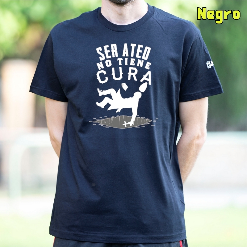 Camiseta Hombre Manga Corta - Ser Ateo