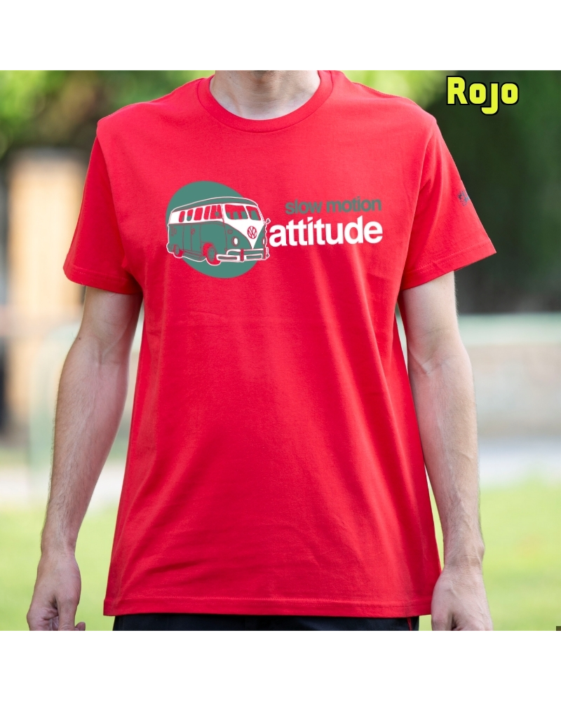 Camiseta Hombre Manga Corta - Slow Motion