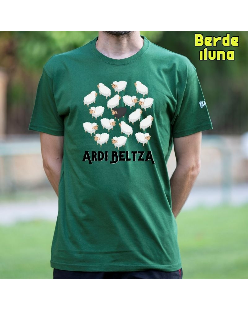 Gizonezkoen Kamiseta - ARDI BELTZA